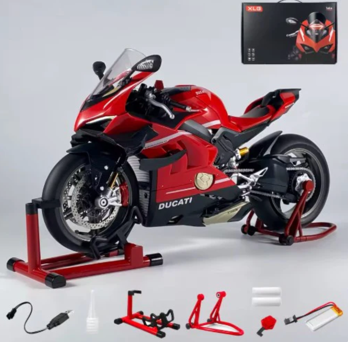 1:6 Kawasaki Ninja H2R - Con humo