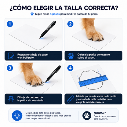 PupStep™ – Zapatos para perro con Luz LED